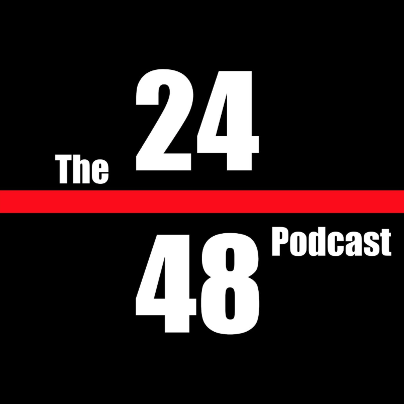 The 24/48 Podcast Logo